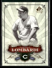 2006 SP Legendary Cuts #69 Ernie Lombardi