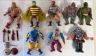 Lot of 8 USED Vintage Masters of the Universe Figures ~ He-Man ~ Ram Man ~ Fisto