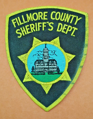Fillmore County Nebraska Sheriff's Department Patch