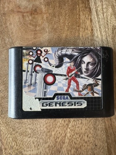 Space Harrier II Sega Genesis Video Game Cartridge 1980s Retro Tested