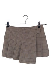 ZARA Gonna da tennis Donna Pantalone corto Taglia IT 38 grigio chiaro