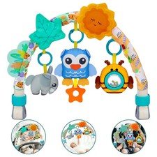 Baby Stroller Arch Toys with Rattles Crib Accessories Sensory Car Seat Toy