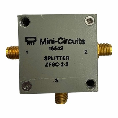 ZFSC-2-2 Mini Circuits Power Splitter Combiner SMA 10-1000Mhz 50Ohm 6625-01-333-