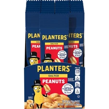 Salted Peanuts, 2.5 Oz, 15-Pack, Snack Nuts