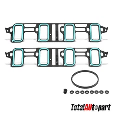 Engine Intake Manifold Gasket Set for Chevy Silverado 1500 GMC Hummer Cadillac