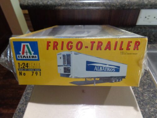 40 FT REEFER FRIGO-RIMORCHIO SCALA 1/24 ITALERI SIGILLATO 1995 - Foto 3 di 7