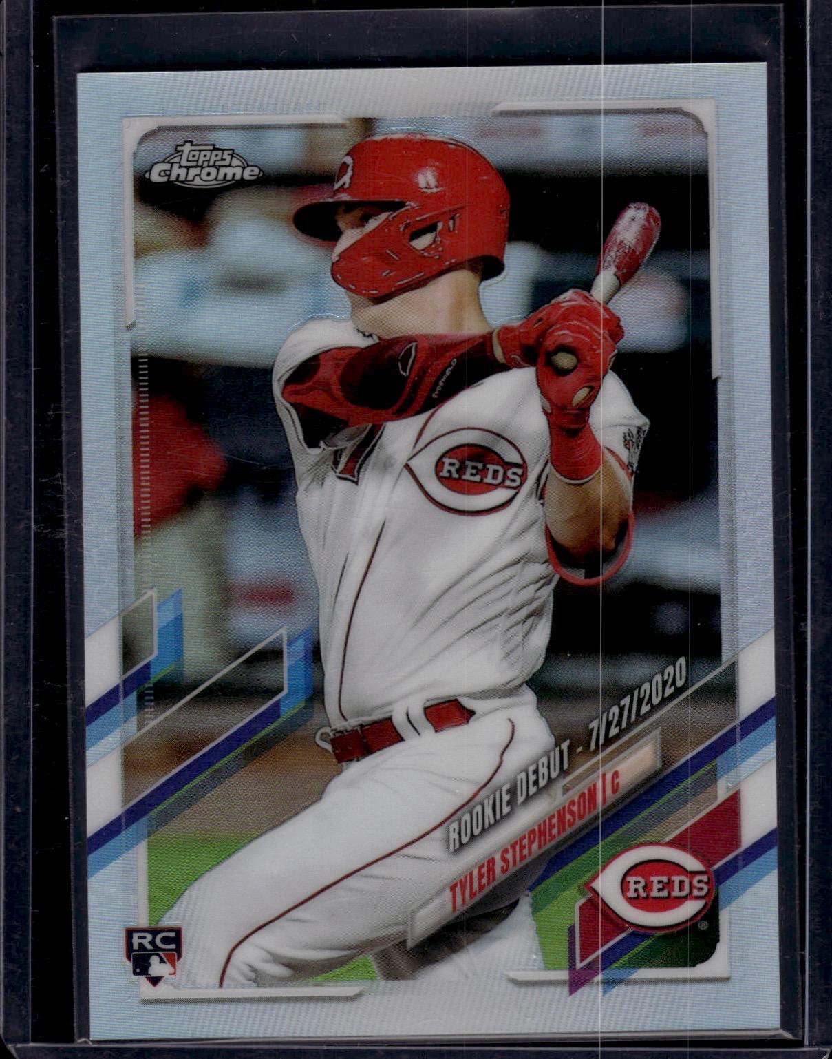 2021 Topps Chrome Update #USC26 Tyler Stephenson Refractor #/250