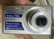 Sony Cyber-shot DSC-W620 14.1MP Digital Camera - SILVER with battery