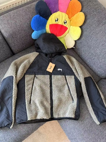 Stüssy Sherpa Jacket Size L 100% Authentic Brand New - Picture 2 of 5