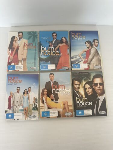 Burn Notice : Season 1-6 Region 4 1,2,3,4,5 & 6 DVD 24 Discs VGC - Picture 3 of 6