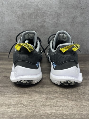 Nike Giannis Immortality 2 Size 11.5 Mens Black White University Blue DM0825-001 - Picture 7 of 15