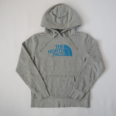 light blue north face hoodie