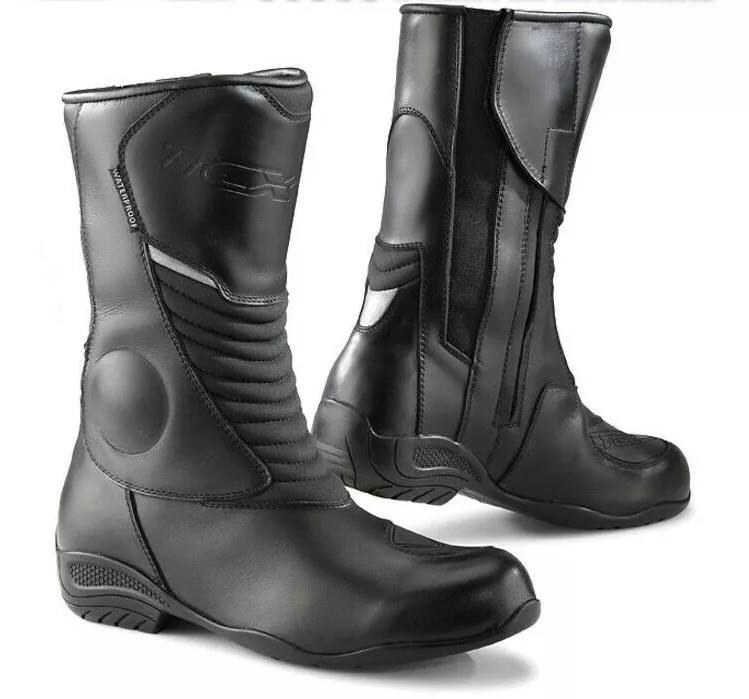 Botas Moto Mujer TCX Señora Aura Plus Wp Impermeable Woman Boots