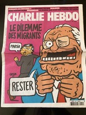Charlie Hebdo 2/09/2015; Le dilemme des migrants