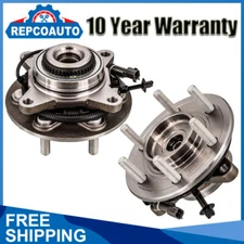 (2) Front Wheel Bearing Hub Assy 4x4 for Ford Lincoln 2018 -2020 w/ABS 515177