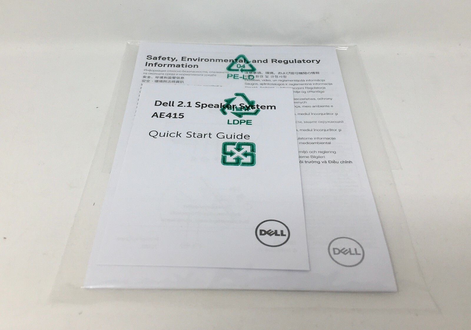 dell v4j8d ae415 2.1 speaker system