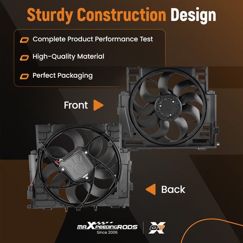 Radiator Cooling Fan Assembly for BMW 528i/528i xDrive 2012-2016 17418642162 - Bild 8 von 12