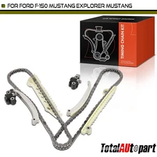 New 8Pcs Engine Timing Chain Kit for Ford F-150 Mustang Explorer Mustang E250