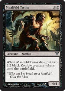 Maalfeld Twins x4 - Avacyn Restored - NM-Mint, English - Avacyn Restored