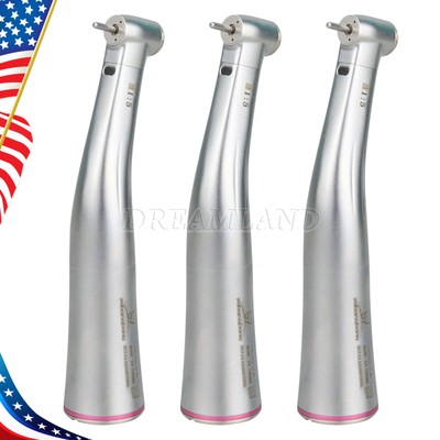 3 Dental Internal 4 spray 1:5 Increasing LED Fiber Optic Contra Angle RPRD