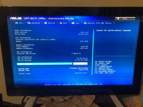 Asus Eee Box EB1036 (8 GB RAM, Intel Celeron J1900, 128 GB SSD, No OS) - Picture 7 of 8
