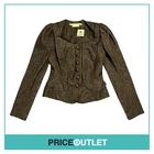 David Szeto - Black Sparkly Long Sleeve Jacket - Size 38 - BRAND NEW WITH TAGS