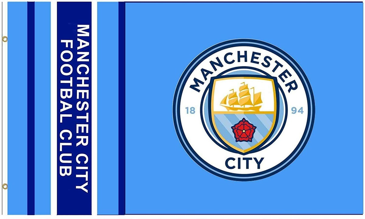 Manchester City FC 2024 official flag | eBay