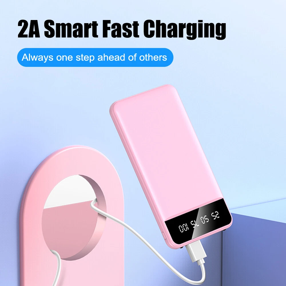 20000mAh Power Bank for Heated Jacket Vest 5V 2A External Battery