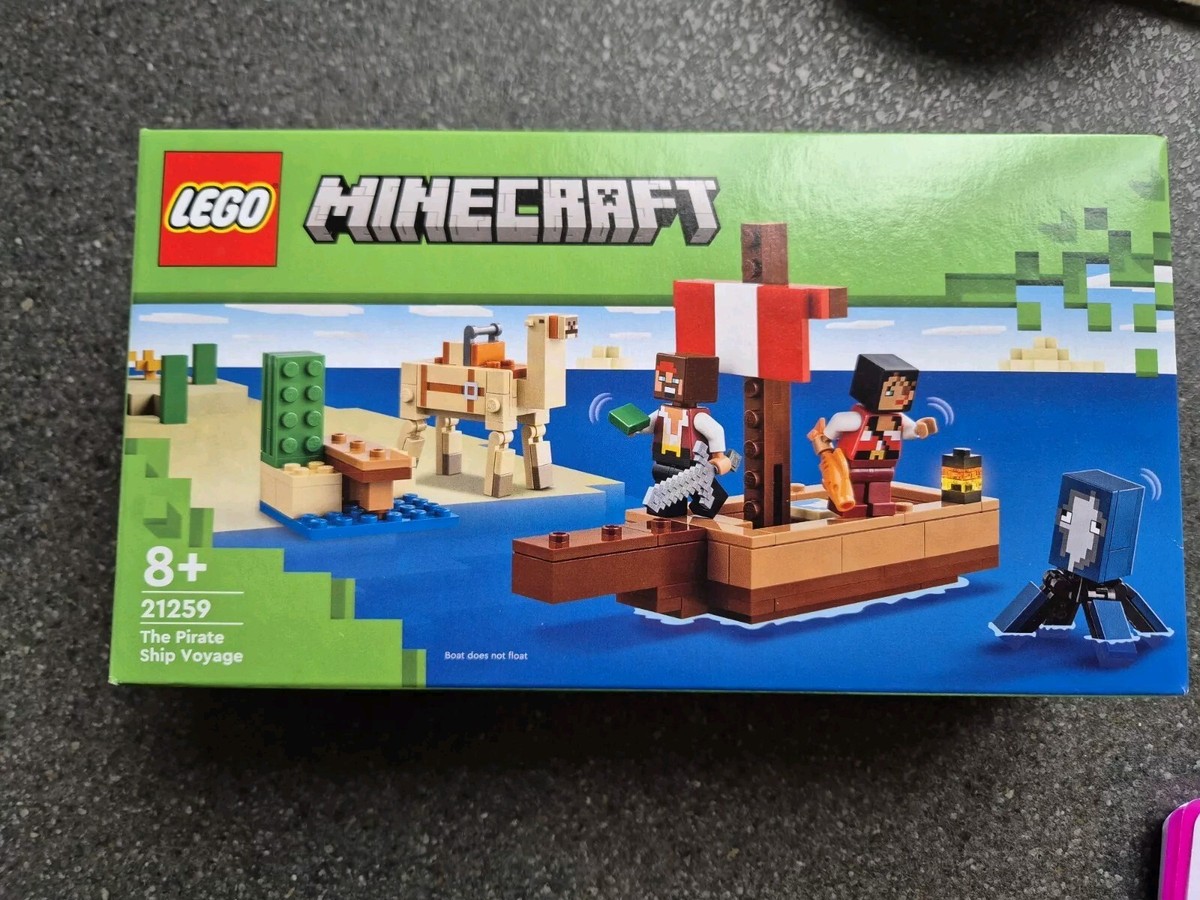 LEGO Minecraft: The Pirate Ship Voyage (21259) MINT +SEALED