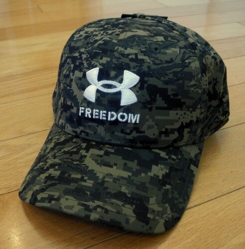 NWT UNDER ARMOUR "Freedom Blitzing" Men's Flex Fitted Hat-L/XL Ret@$28 CAMO