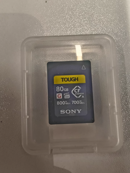 Sony - CEA-G80T 80GB 80GA7M4 FX6 A7S CFexpress Type CEAG80T Sony - CEA-G80T 80GB 80GA7M4 FX6 A7S CFexpress Type CEAG80T