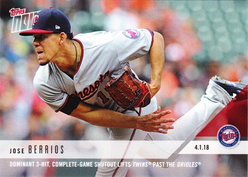 2018 Topps Now 20 José Berríos