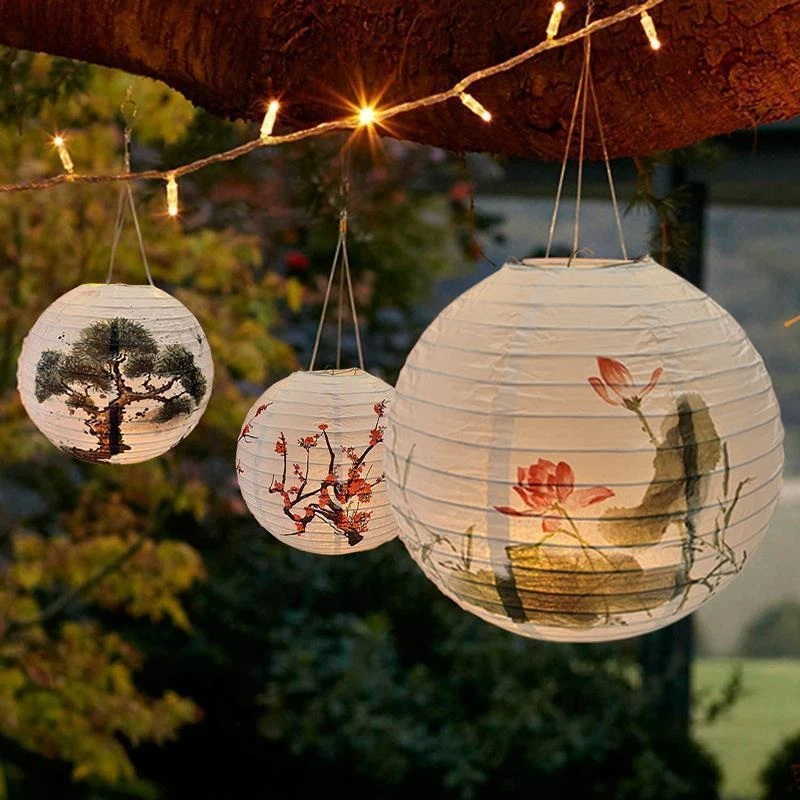 Where to buy paper lantern lights outlet