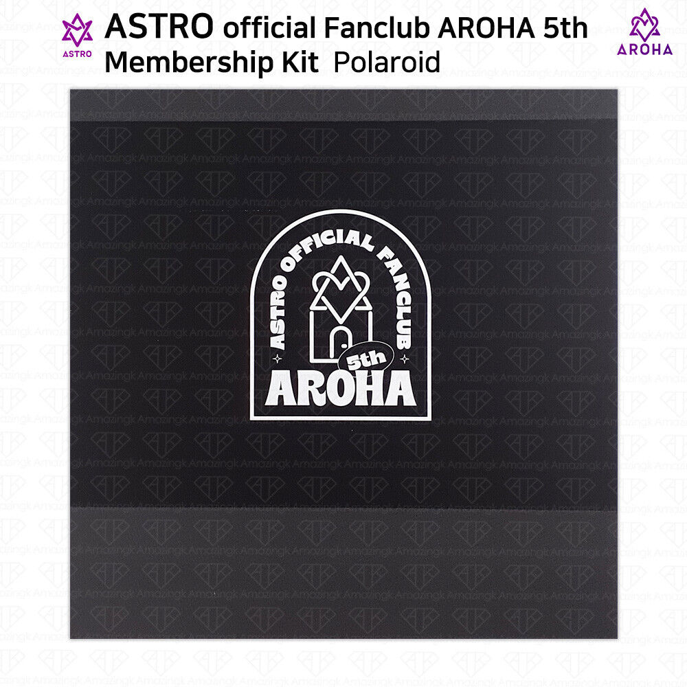 ASTRO 5th Official Fanclub AROHA Membership Kit Photocard Polaroid KPOP  K-POP