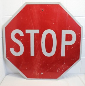 Real Stop Signs | eBay