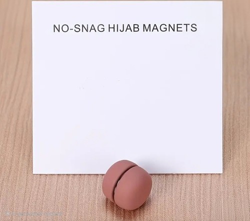 HIJAB MAGNET PINS MATTE SHINY METTALIC STRONG MAGNETS SNAG FREE - Picture 13 of 34