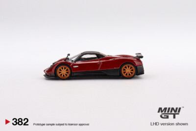 ミニカー MINI GT Pagani Zonda F Rosso Dubai 382 Mini GT 1:64 Mijo Exclusives Pagani Zonda F Rosso Dubai