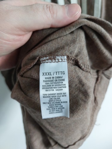 CAMISA MARRÓN AEROPOSTALE XXXL 3XL / 3TG TOTALMENTE NUEVA CON ETIQUETAS - Imagen 4 de 6