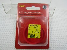 Slip Joint Washers Red Plastic 1-1/4" 405207 Do It Best