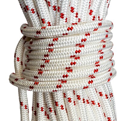 3/4'' x 200' Double Braid Rope, Arborist Bull Rope, Rigging Line, Hoist Line, NEW