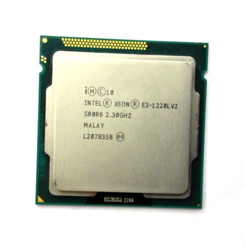 Intel Xeon E3-1220L V2 Processor CPU 2.3GHz LGA 1155 SR0R6 2-Core Free Shipping - Picture 1 of 5