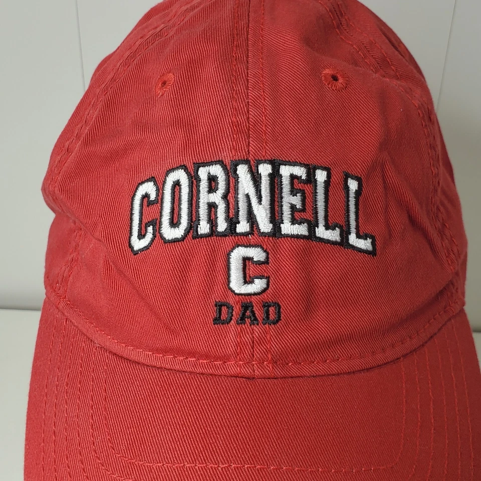 Cornell DAD University Embroidered Strapback Hat Baseball Cap School Student - Image 3 of 4