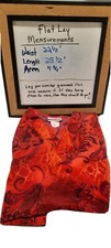 Uniform City Scrub Top Red M Medium Floral V Neck