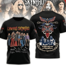 Lynyrd Skynyrd Troubles Will Come And They Will Pass Signature 3D T-Shirt