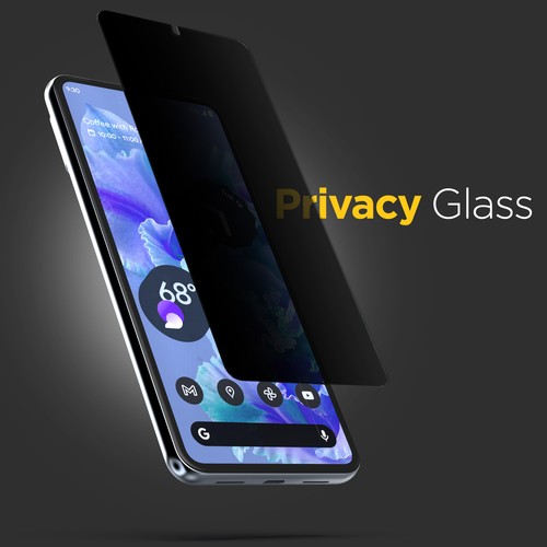 Protection d'écran de confidentialité Google Pixel 8 Pro protection en verre trempé anti-espionnage - Photo 8 sur 8