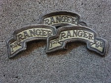 (50) 3 x USA Abzeichen 1st Ranger BT Battalion Patch Abzeichen Insignia Subdued 
