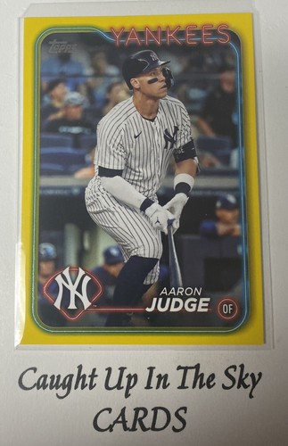 2024 Topps Series 1 Yellow Parallels--Pick Your Card - Picture 6 of 16