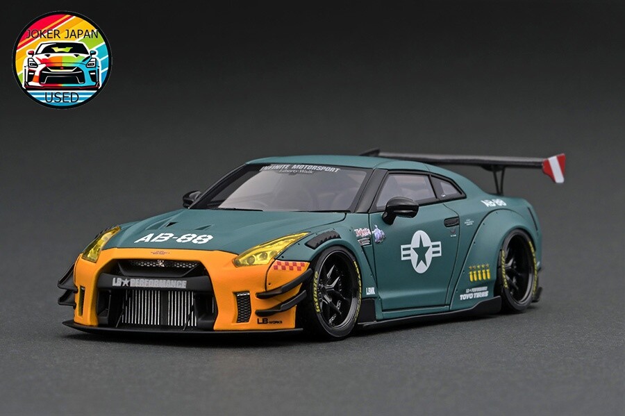 Ignition Model IG2557 1/43 LB-WORKS Nissan GT-R R35 type 2 Matte