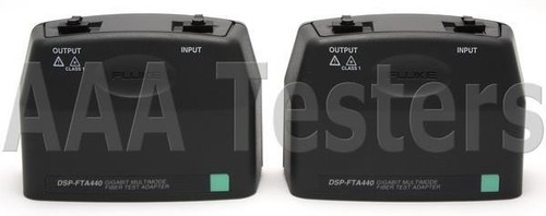 Fluke DSP-FTA440 MM Fiber Gigabit Test Adapter Set DSP 4000 4300 FTA440 - Picture 2 of 6