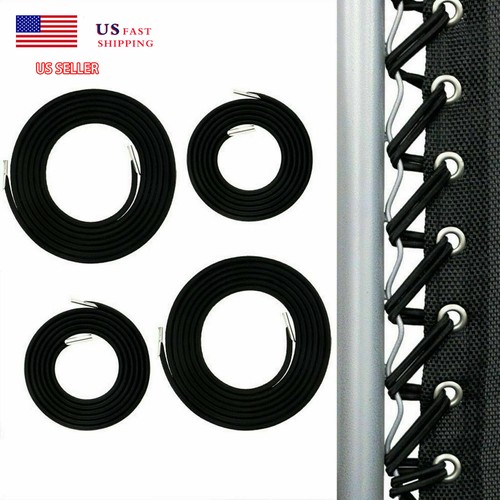 Replacement Lace Kit Zero Gravity Chair Repair Bungee Cord Universal 4 Pcs Black - Picture 1 of 12